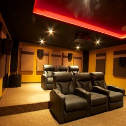 WSC Smart Home Designers - Custom Built Modern Home THeater design