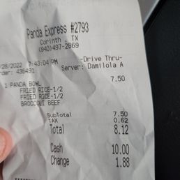 Receipt
