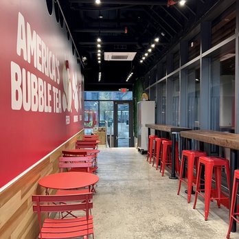 Kung Fu Tea - Inside seating - Bubble Tea Near Me - Newark, New Jersey