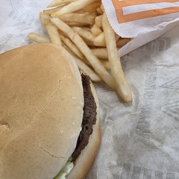 Whataburger - The Jr. Added mayo, the pickles we're crispy! Good fries. - Burgers Near Me - Grand Prairie, Texas Whataburger - The Jr. Added mayo, the pickles we're crispy! Good fries. - Burgers Near Me - Grand Prairie, Texas