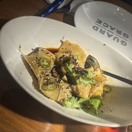 Wagyu wantons Wagyu wantons