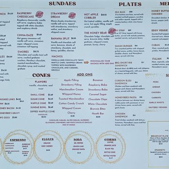 Honeybees - Menu screen - Coffee & Tea Near Me - San Diego, California Honeybees - Menu screen - Coffee & Tea Near Me - San Diego, California