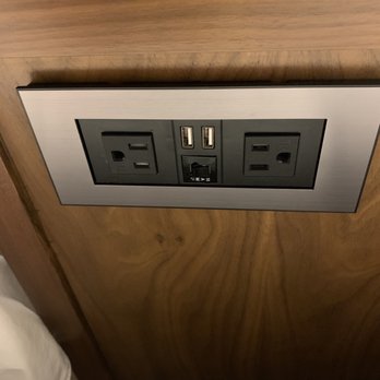The Blake Hotel - Best practice for a hotel - phone charging ports RIGHT next to the bed. - Hotels Near Me - New Haven, Connecticut The Blake Hotel - Best practice for a hotel - phone charging ports RIGHT next to the bed. - Hotels Near Me - New Haven, Connecticut