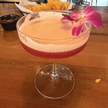 Fiesta Azul Tequila House ABQ - Hibiscus Sour - Mexican Near Me - Albuquerque, New Mexico