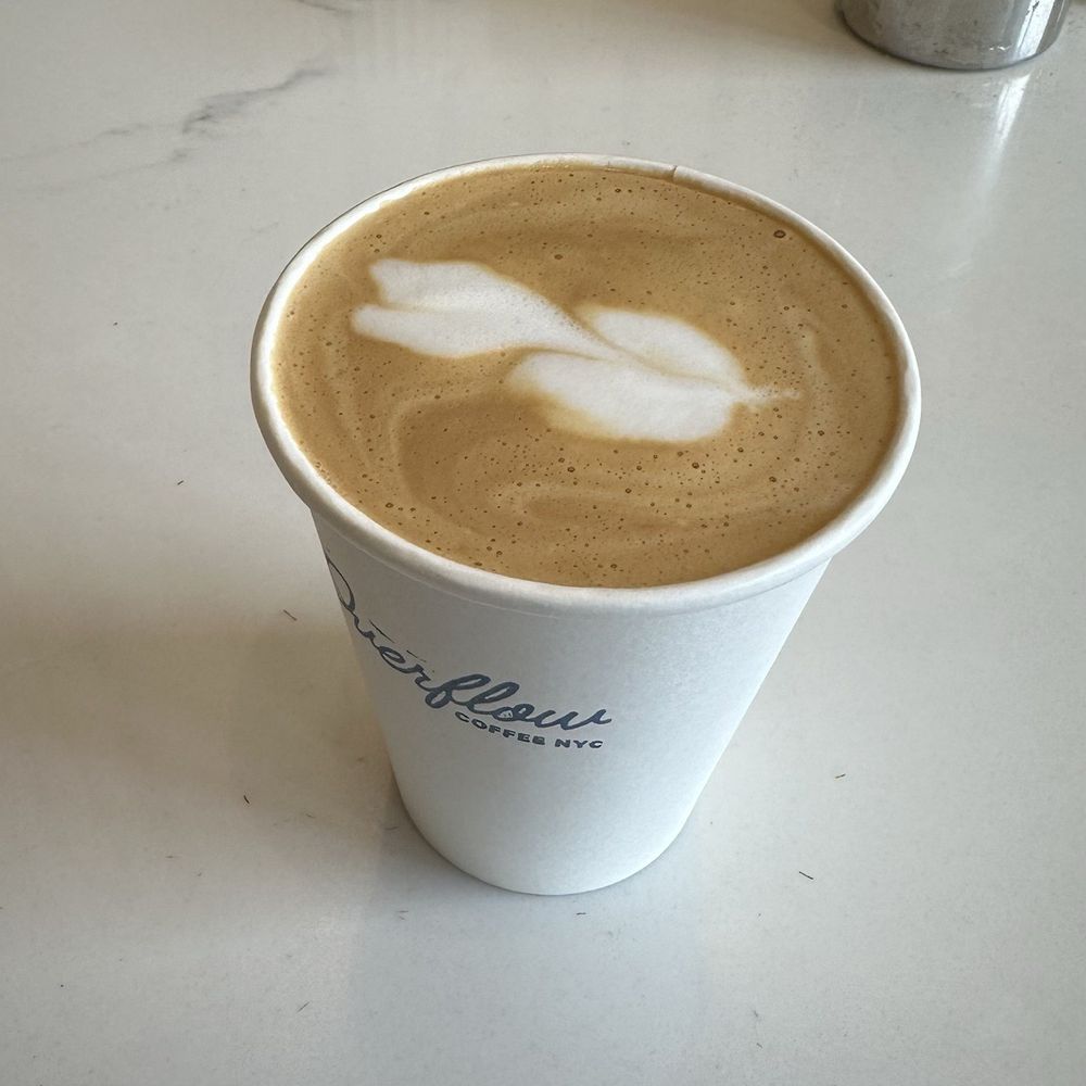 Overflow Coffee - Flat white - Coffee & Tea Near Me - New York, New York Overflow Coffee - Flat white - Coffee & Tea Near Me - New York, New York
