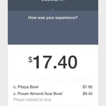 Juju Bar - Power almond pitaya bowl! It was good!  They do not have cinnamon. - Juice Bars & Smoothies Near Me - Riverside, California