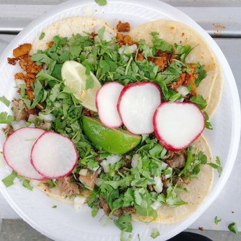 Taqueria Guadalajara - Two al pastor, one lengua, and one beef - Mexican Near Me - Bellevue, Washington Taqueria Guadalajara - Two al pastor, one lengua, and one beef - Mexican Near Me - Bellevue, Washington