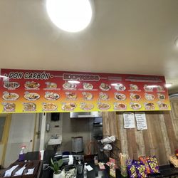 Taqueria Don Carbon - Menu / ordering area