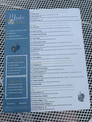 Menu photo 1 Marlee Jean's Raw Bar & Kitchen Davidson, NC Menu photo 1 Marlee Jean's Raw Bar & Kitchen Davidson, NC