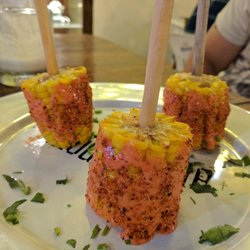 Elotes. The sauce was a little much.
