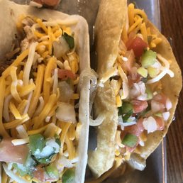 a Chipotle Steak and a chicken a Chipotle Steak and a chicken