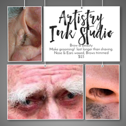 Artistry Ink Studio Brow & Beauty - Male Special Grooming