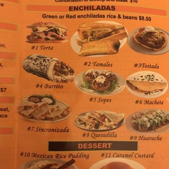 Gabriel's Taqueria - a menu for mexican food - Mexican Near Me - Oconomowoc, Wisconsin