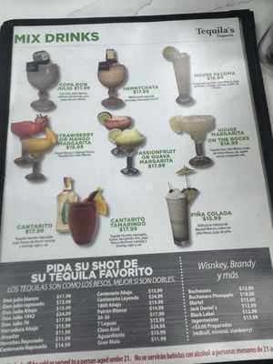 Menu photo 1 Tequila's Taqueria San Jose, CA Menu photo 1 Tequila's Taqueria San Jose, CA