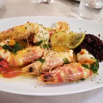 Osteria alle Testiere - Prawns with Lime Rice. Very good. - Venetian Near Me - Venezia, VE Osteria alle Testiere - Prawns with Lime Rice. Very good. - Venetian Near Me - Venezia, VE