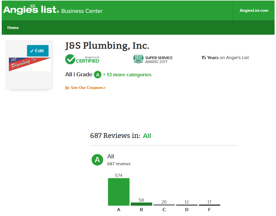 Slide of J & S Plumbing
