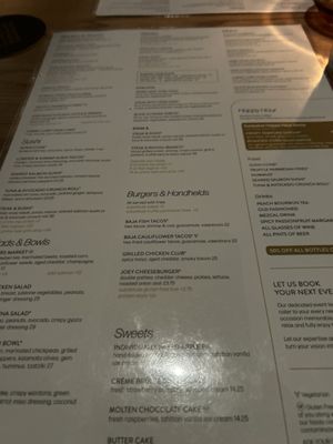 Menu photo 5 JOEY Aventura Miami, FL