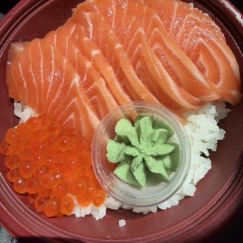 Suruki Supermarket - Salmon/ikura bowl. Heavenly! - International Grocery Near Me - San Mateo, California
