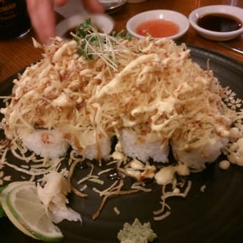 Kimchi Hophouse - Soy Potato Roll - the sushi is underneath :P - absolutely gorgeous. Try it if you haven't!! - Korean Near Me - Dublin, D