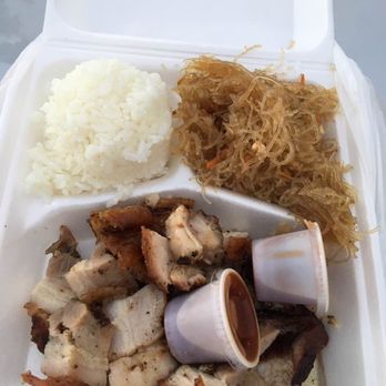 Dick's Lechon - Pork combo - Filipino Near Me - Waipahu, Hawaii