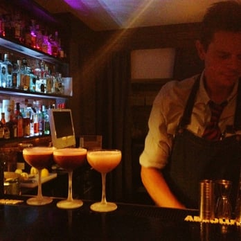 Gilt - "det sidste ord" cocktails are the two on the left. Very good and tastes slightly of licorice. - Wine Bars Near Me - Copenhagen, 84