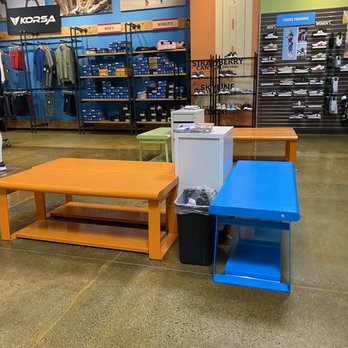 Road Runner Sports - Lots of room to try on shoes. They give you real socks to try on shoes, not the cheap thin  nylon socks. - Sports Wear Near Me - Berkeley, California