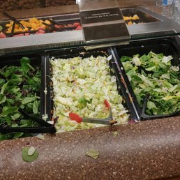 Salad bar is horrible. Managers don't care nor staff. U better off riding to oxon hill or largo terrible location Salad bar is horrible. Managers don't care nor staff. U better off riding to oxon hill or largo terrible location