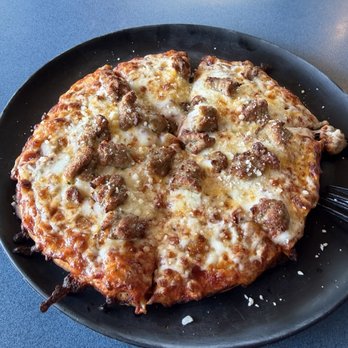 Round Table Pizza - Personal sausage pizza - Pizza Near Me - Cathedral City, California Round Table Pizza - Personal sausage pizza - Pizza Near Me - Cathedral City, California