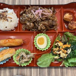 Beef Yakiniku bento Beef Yakiniku bento
