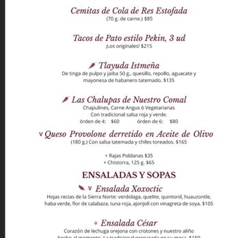 Entre Tierras - Menu - Mexican Near Me - Puebla, PUE Entre Tierras - Menu - Mexican Near Me - Puebla, PUE