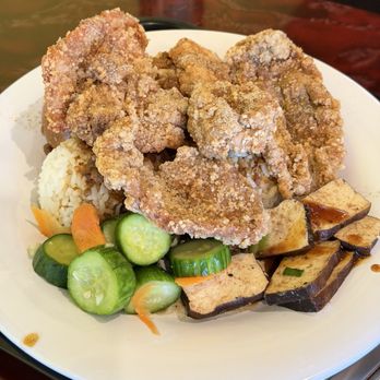 King's Noodle - Pork chop with rice - Taiwanese Near Me - Richardson, Texas King's Noodle - Pork chop with rice - Taiwanese Near Me - Richardson, Texas