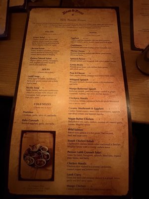 Menu photo 3 East is East Vancouver, BC Menu photo 3 East is East Vancouver, BC