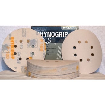 2Sand.com - Indasa Rhynogrip 6 inch 8 Hole White Hook & Loop Sanding Discs 50/box - Hardware Stores Near Me - Bethesda, Maryland 2Sand.com - Indasa Rhynogrip 6 inch 8 Hole White Hook & Loop Sanding Discs 50/box - Hardware Stores Near Me - Bethesda, Maryland