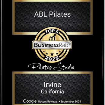 ABL Pilates - Got awarded for Top 5 Pilates studio in Irvine in 2025! - Pilates Near Me - Irvine, California