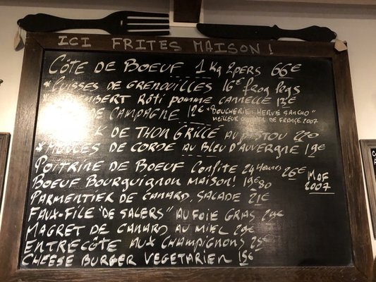 Menu photo 5 L'Anvers du Decor Paris, 75 Menu photo 5 L'Anvers du Decor Paris, 75