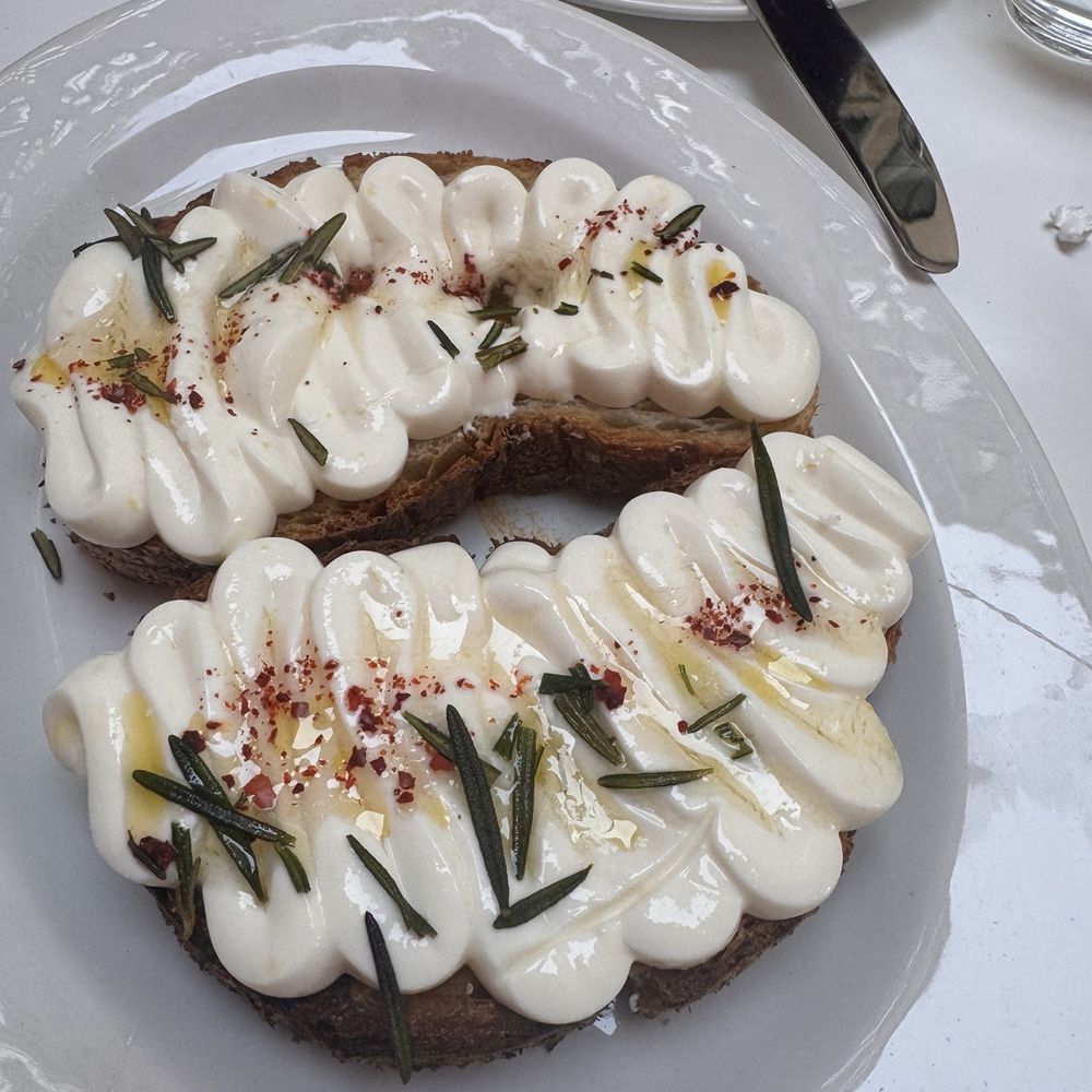Giulietta - Whipped Ricotta Toast - YES! - Italian Near Me - New York, New York Giulietta - Whipped Ricotta Toast - YES! - Italian Near Me - New York, New York