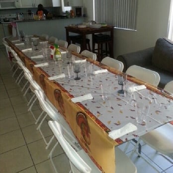 ChikyJump Party Rental - Here are  tables and chairs that I rented. Decorations by me:) - Party & Event Planning Near Me - Miami, Florida