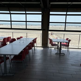 Domino’s Pizza - View of the beach and ocean - Pizza Near Me - Wildwood, New Jersey Domino’s Pizza - View of the beach and ocean - Pizza Near Me - Wildwood, New Jersey