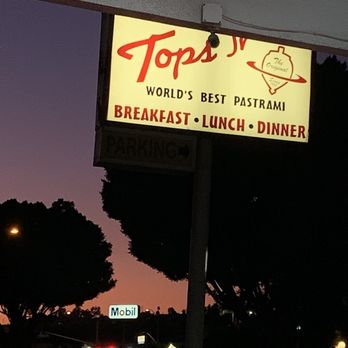 Tops Jr - Tops Jr at dusk - Sandwiches Near Me - Alhambra, California