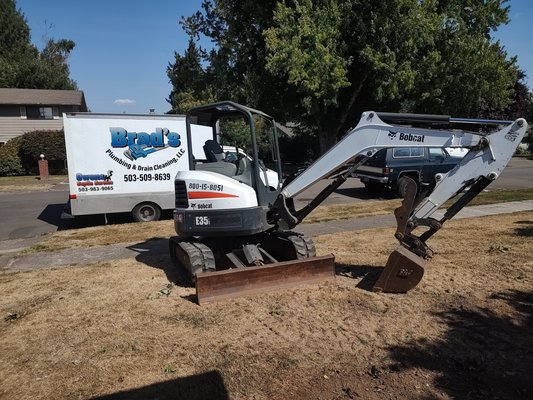 Brads Plumbing & Drain Cleaning Logo