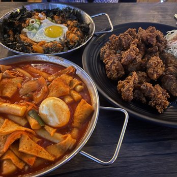 Pocha K - Garlic Fried chicken Tteokbokki Kimchi fried rice - Korean Near Me - Newark, California Pocha K - Garlic Fried chicken Tteokbokki Kimchi fried rice - Korean Near Me - Newark, California