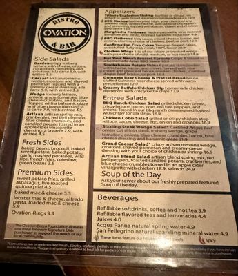 Ovation Bistro & Bar, Davenport by null