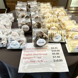 Baked goods to-go