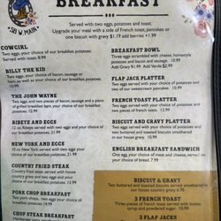 The Outpost - Menu Jan 2025