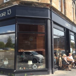 Coffee in the sun in Govan