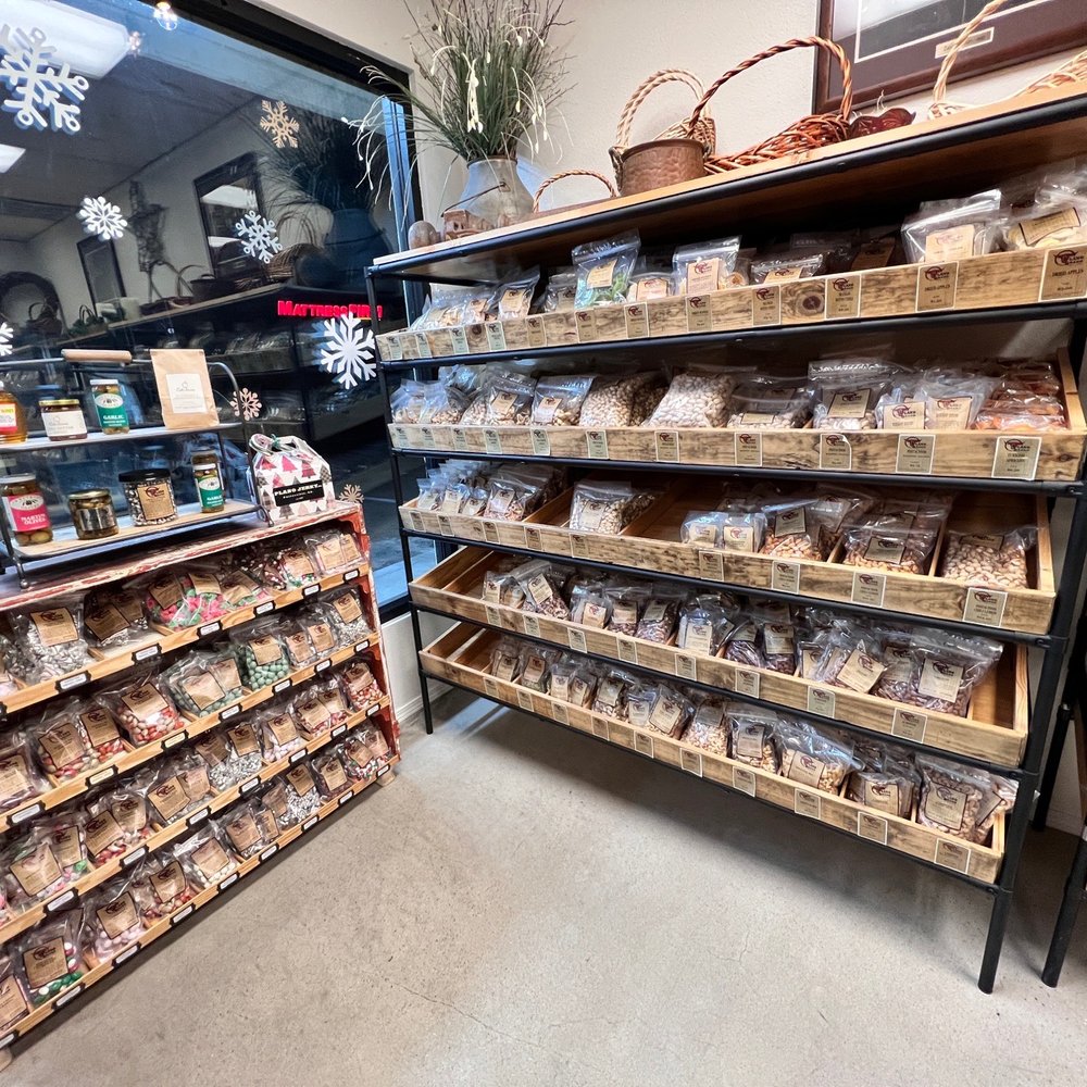Plano Jerky - shelves of food in a store - Specialty Food Near Me - Porterville, California Plano Jerky - shelves of food in a store - Specialty Food Near Me - Porterville, California