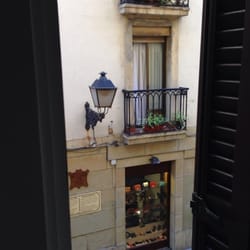 Pensión Artea Narrika - La vista a la calle.