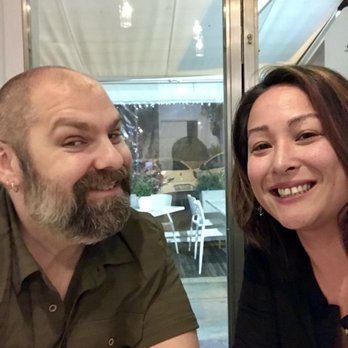 Blanco - 03.20.19 Me & my honey inside next to window for outdoor patio - Pizza Near Me - Palermo, Pennsylvania