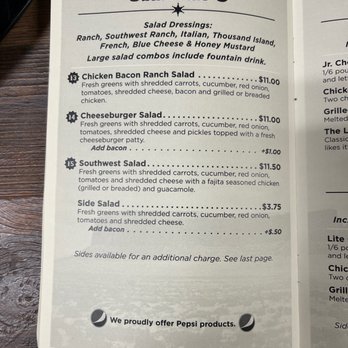 Stagecoach - Salad Menu - Salad Near Me - Gillette, Wyoming Stagecoach - Salad Menu - Salad Near Me - Gillette, Wyoming
