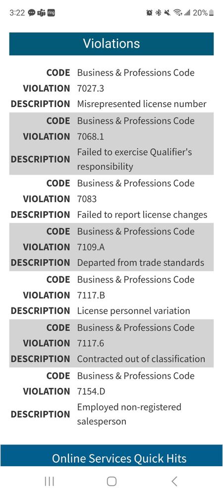 Slide of The Golden State Roofers